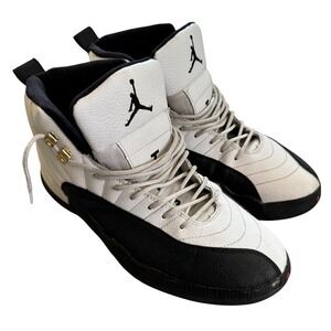 Nike Air Jordan 12 Retro Royalty Taxi White Black Gold BQ6852-008 Mens 11